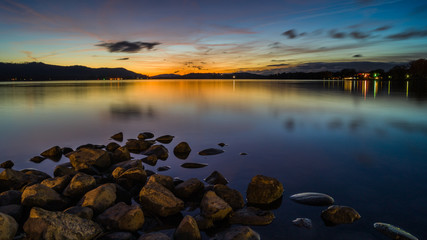 Erholung am schönen Bodensee im Winter 