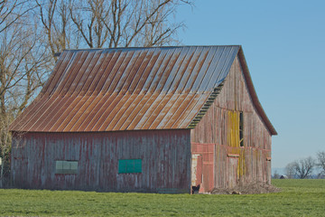 Fototapeta na wymiar Old Barns