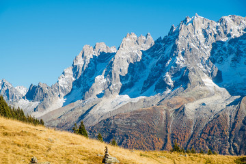 Mont Blanc autumn