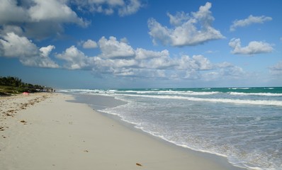 Fototapeta na wymiar Beach in Varadero, Cuba.