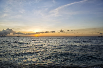 Sunset Over Water