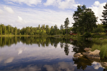 Fototapeta premium Lake near Annaboda