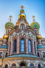 Obraz premium Church of the Savior on Spilled Blood, St. Petersburg, Russia