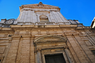 Roma, via del Corso - Chiesa di San Giacomo in Augusta