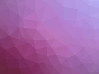 Purple pink gradient polygon shaped abstract background