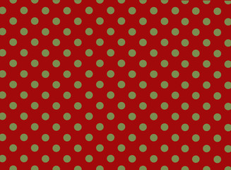 Red and Green Dot Background