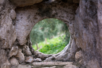 fessura nel muro