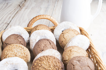 Polvorones typical spansih