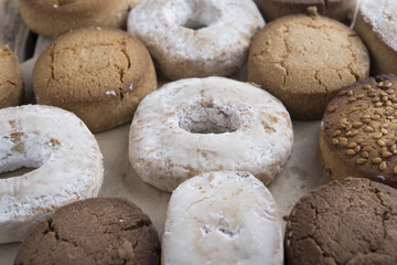 Polvorones typical spansih