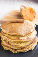 Pancakes of yam