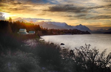 Sunset in Bariloche