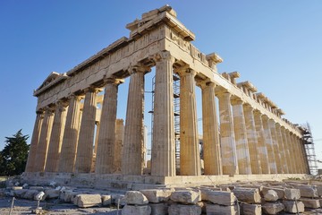 Obraz premium Starożytny Akropol w Atenach, Grecja