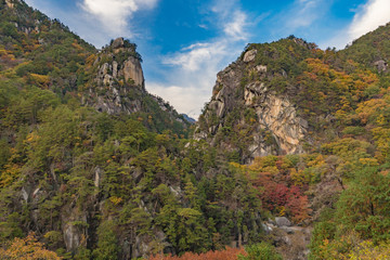 昇仙峡の秋風景2016