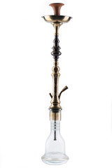 Naklejka premium Classic hookah isolated