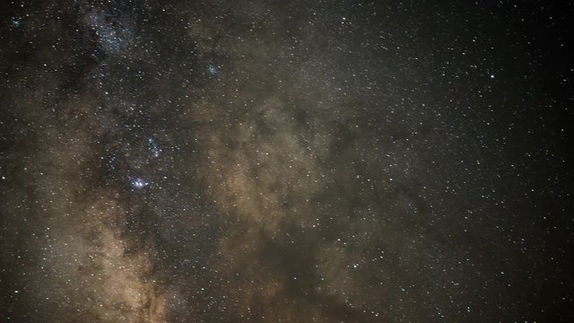 Milky Way Aquarids Meteor Shower 12 Time Lapse
