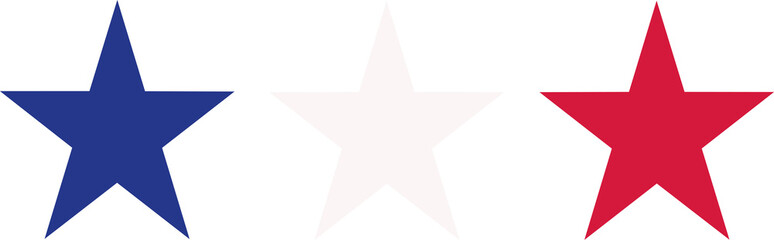 Fototapeta premium France flag stars