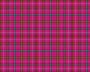 pink background of plaid pattern