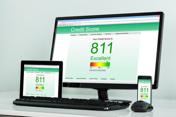 Close-up Of Electronic Gadget On Office Desk