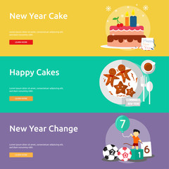 Obraz premium Celebration Happy New Year Conceptual Design