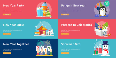 Celebration Happy New Year Conceptual Design