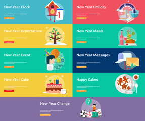 Celebration Happy New Year Conceptual Design