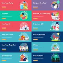 Celebration Happy New Year Conceptual Design