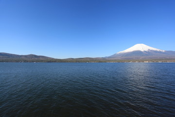 山中湖からの富士山