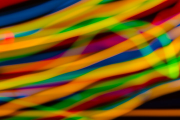 light painting streaks