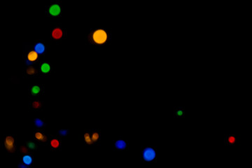 multicolored circle lights