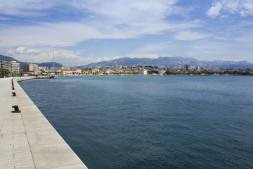 City view of Split, Croatia