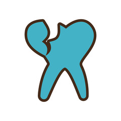 dental healthcare isolated icon vector illustration design