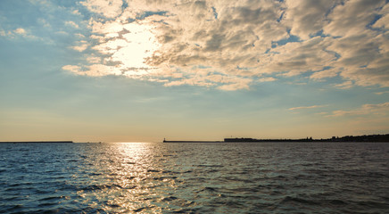 Konstantinovskaya battery covered entrance to Sevastopol bay the enemy ships.