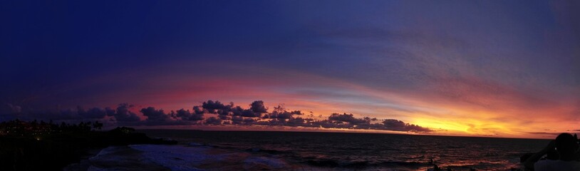 Fototapeta na wymiar Sunrise at Kuta, Bali