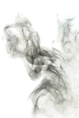 Abstract black smoke Weipa