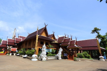 Church of Wat Phra That Suthon Mongkol Khiri Temple in Phrae, Thailand