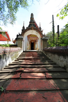 Church of Wat Pra Thart Jom Jang in Phrae,Thailand