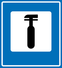 auto service sign