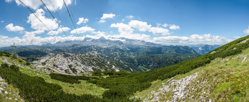 Ausblick/Panorama vom Dachstein