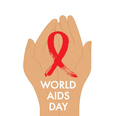 World AIDS day poster