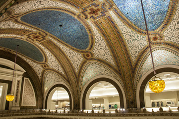 Mosaic Ceiling Art