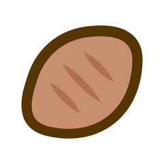 bread fresh bakery icon vector illustration graphic design