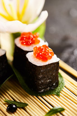 Ikura Sushi Roll