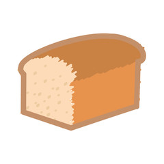bread fresh bakery icon vector illustration graphic design