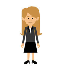 woman cartoon icon image vector illustration design 