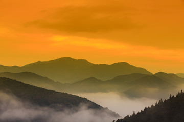 熊野古道の雲海