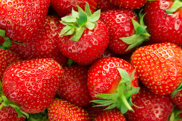 Strawberries background