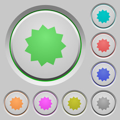 Certificate push buttons