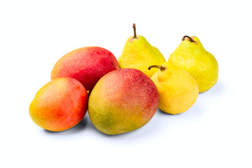 mangoes and pears