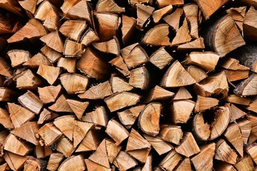 Firewood stack