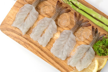 shrimp raw material food